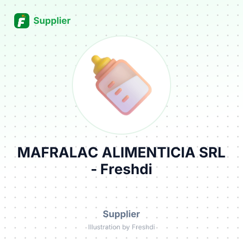 MAFRALAC ALIMENTICIA SRL – summary card, no photo uploaded yet