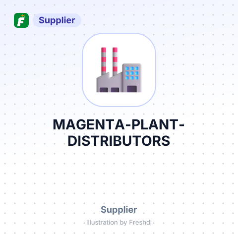 MAGENTA PLANT DISTRIBUTORS – summary card, no photo uploaded yet