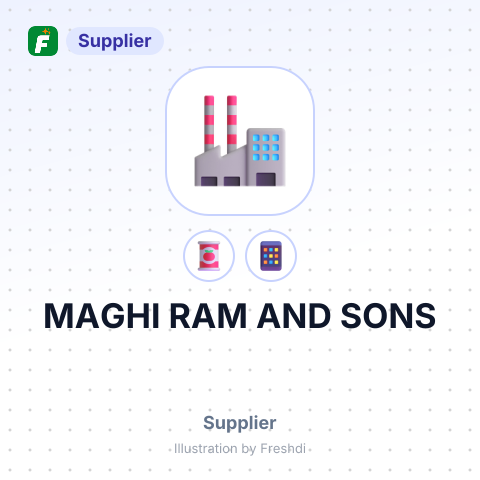 MAGHI RAM AND SONS – summary card, no photo uploaded yet