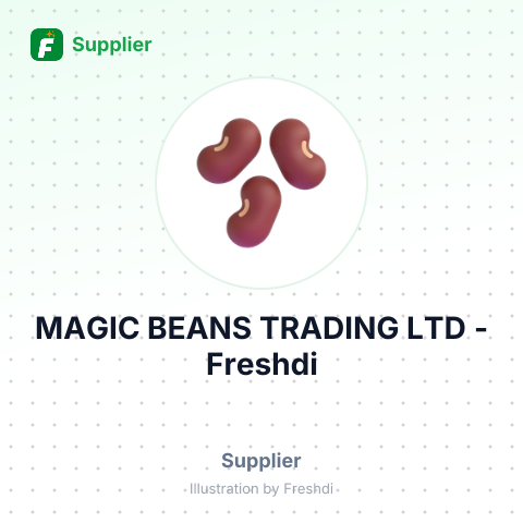 MAGIC BEANS TRADING LTD – summary card, no photo uploaded yet