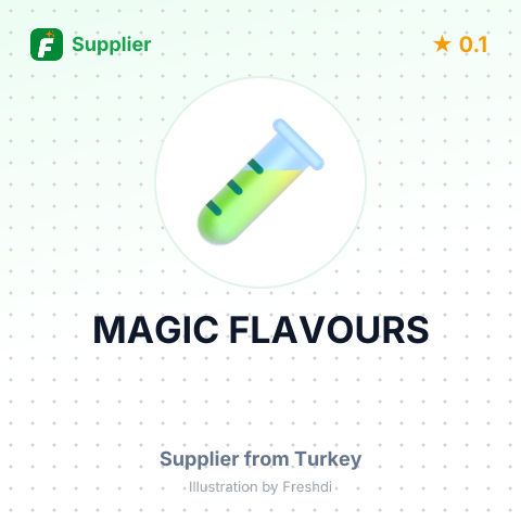 MAGIC FLAVOURS – summary card, no photo uploaded yet