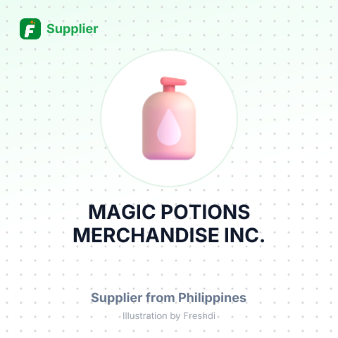 MAGIC POTIONS MERCHANDISE INC. – summary card, no photo uploaded yet