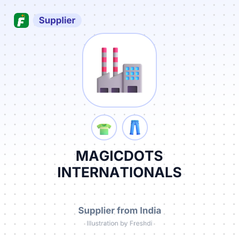 MAGICDOTS INTERNATIONALS – summary card, no photo uploaded yet