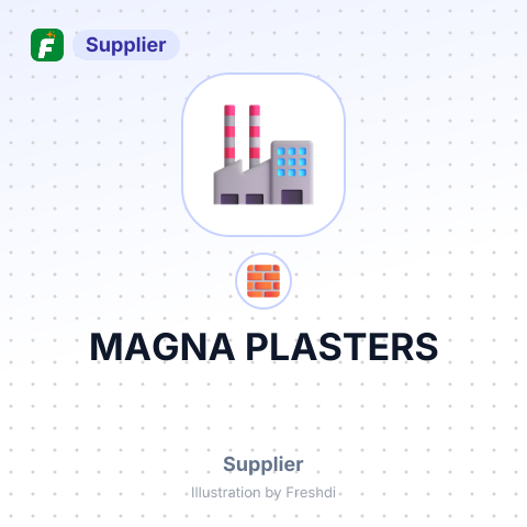 MAGNA PLASTERS – summary card, no photo uploaded yet