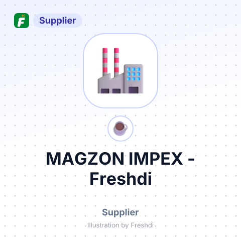 MAGZON IMPEX – summary card, no photo uploaded yet