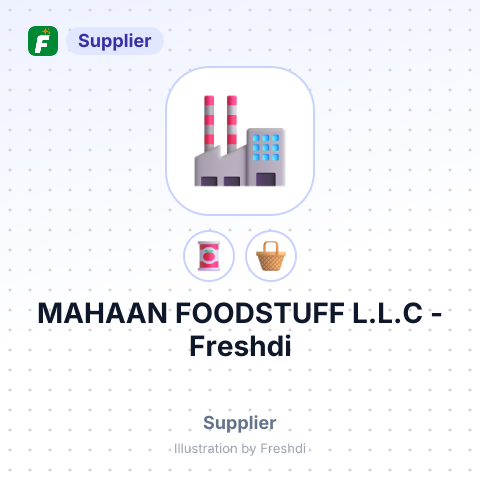 MAHAAN FOODSTUFF L.L.C – summary card, no photo uploaded yet