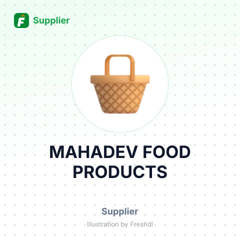 MAHADEV FOOD PRODUCTS – summary card, no photo uploaded yet