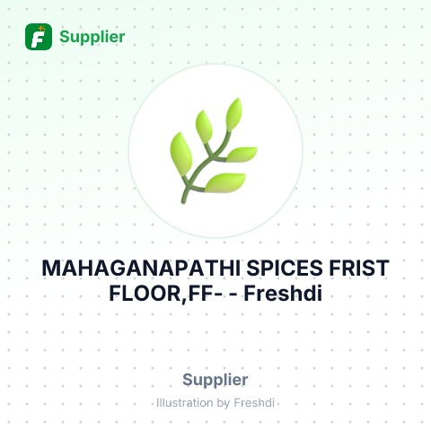 MAHAGANAPATHI SPICES FRIST FLOOR,FF- – summary card, no photo uploaded yet