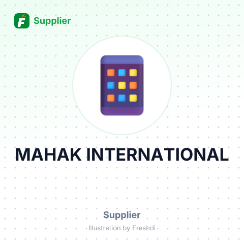 MAHAK INTERNATIONAL – summary card, no photo uploaded yet
