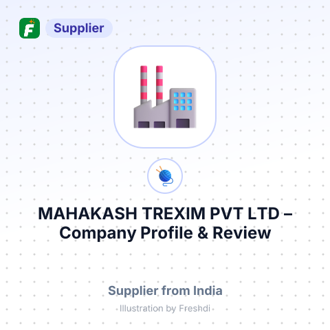 MAHAKASH TREXIM PVT LTD – summary card, no photo uploaded yet