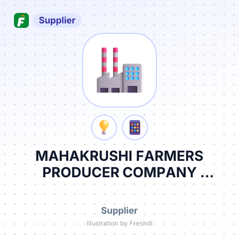 MAHAKRUSHI FARMERS PRODUCER COMPANY LIMITED – summary card, no photo uploaded yet