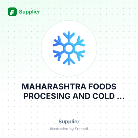 MAHARASHTRA FOODS PROCESING AND COLD STORAGE – summary card, no photo uploaded yet