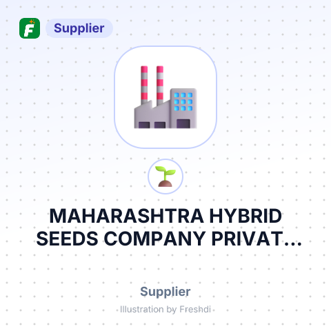 MAHARASHTRA HYBRID SEEDS COMPANY PRIVATE LTD – summary card, no photo uploaded yet