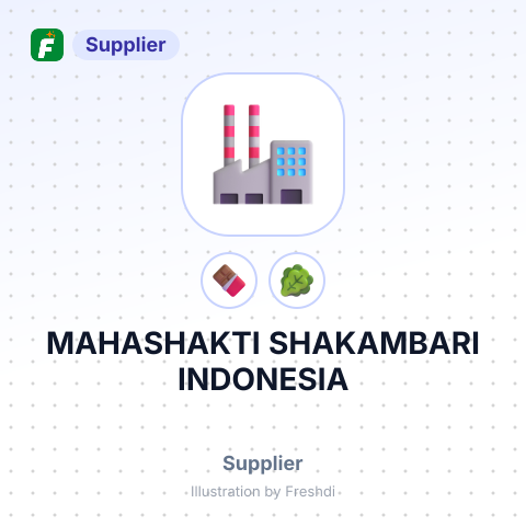 MAHASHAKTI SHAKAMBARI INDONESIA – summary card, no photo uploaded yet