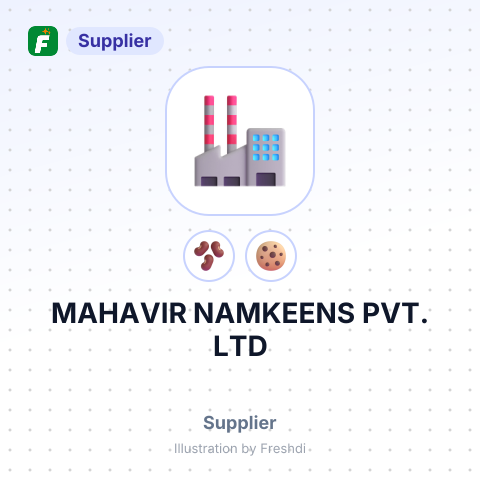 MAHAVIR NAMKEENS PVT. LTD – summary card, no photo uploaded yet
