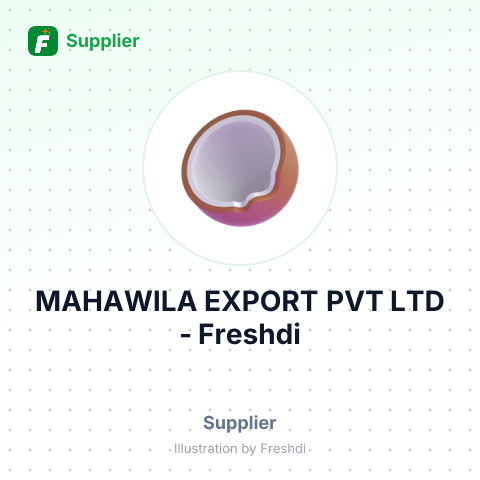 MAHAWILA EXPORT PVT LTD – summary card, no photo uploaded yet