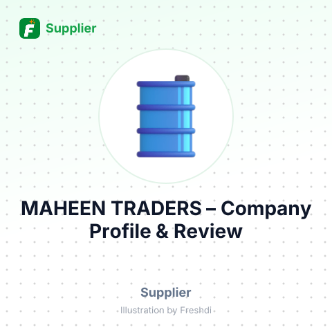 MAHEEN TRADERS – summary card, no photo uploaded yet