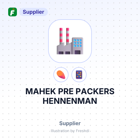 MAHEK PRE PACKERS HENNENMAN – summary card, no photo uploaded yet