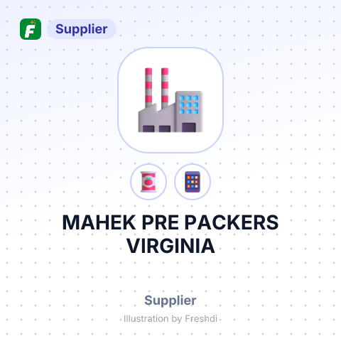 MAHEK PRE PACKERS VIRGINIA – summary card, no photo uploaded yet