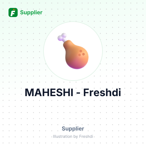 MAHESHI – summary card, no photo uploaded yet