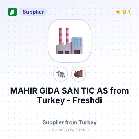 MAHIR GIDA SAN TIC AS – summary card, no photo uploaded yet