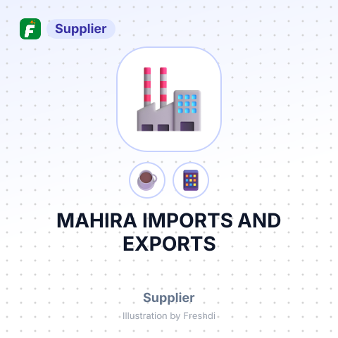 MAHIRA IMPORTS AND EXPORTS – summary card, no photo uploaded yet