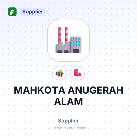 MAHKOTA ANUGERAH ALAM – summary card, no photo uploaded yet