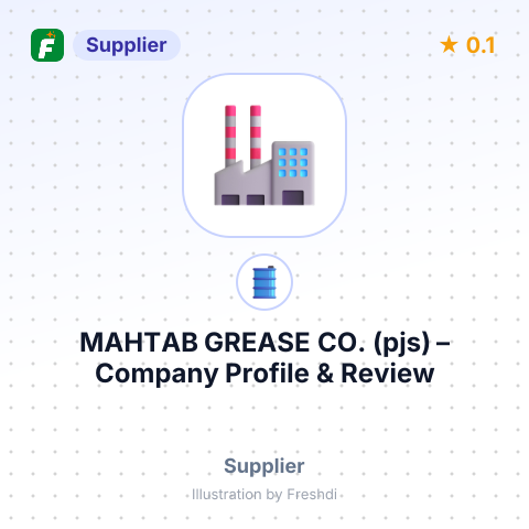 MAHTAB GREASE CO. (pjs) – summary card, no photo uploaded yet
