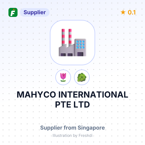 MAHYCO INTERNATIONAL PTE LTD – summary card, no photo uploaded yet
