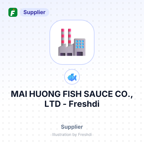 MAI HUONG FISH SAUCE CO., LTD – summary card, no photo uploaded yet