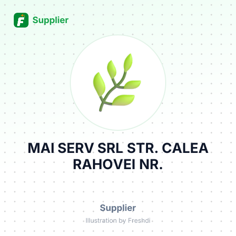 MAI SERV SRL STR. CALEA RAHOVEI NR. – summary card, no photo uploaded yet