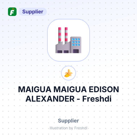 MAIGUA MAIGUA EDISON ALEXANDER – summary card, no photo uploaded yet