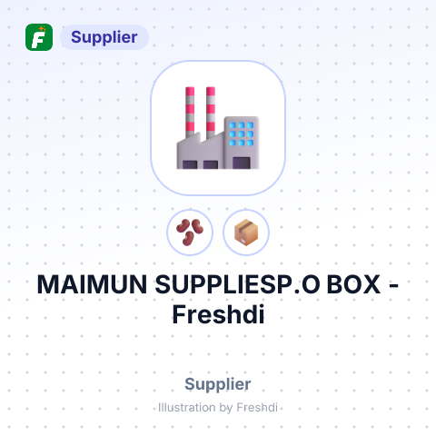 MAIMUN SUPPLIESP.O BOX – summary card, no photo uploaded yet