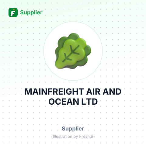 MAINFREIGHT AIR AND OCEAN LTD – summary card, no photo uploaded yet