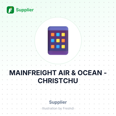 MAINFREIGHT AIR & OCEAN - CHRISTCHU – summary card, no photo uploaded yet