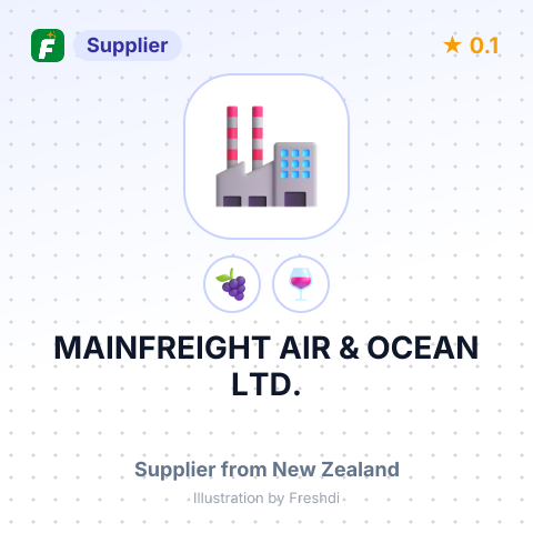 MAINFREIGHT AIR & OCEAN LTD. – summary card, no photo uploaded yet
