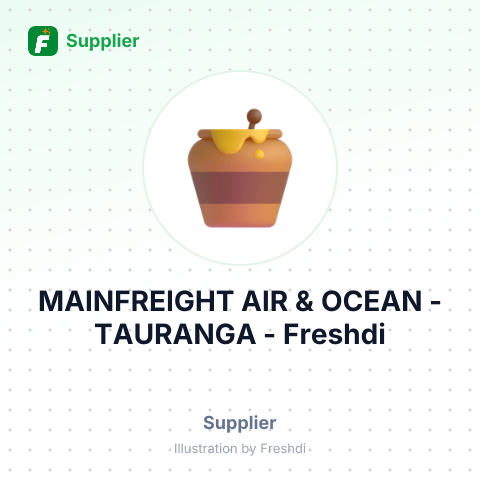 MAINFREIGHT AIR & OCEAN - TAURANGA – summary card, no photo uploaded yet