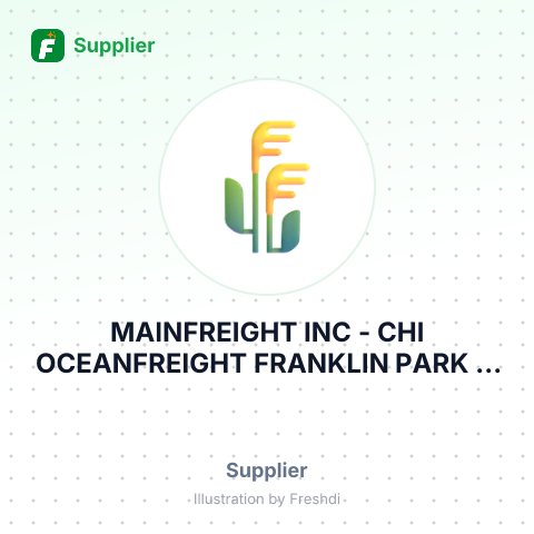 MAINFREIGHT INC - CHI OCEANFREIGHT FRANKLIN PARK IL – summary card, no photo uploaded yet