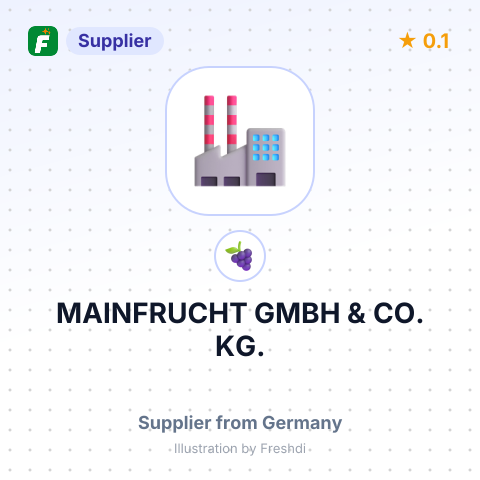 MAINFRUCHT GMBH & CO. KG. – summary card, no photo uploaded yet
