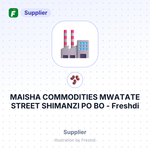 MAISHA COMMODITIES MWATATE STREET SHIMANZI PO BO – summary card, no photo uploaded yet
