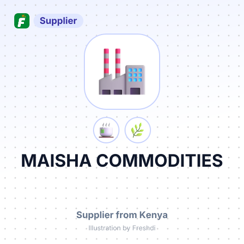 MAISHA COMMODITIES – summary card, no photo uploaded yet