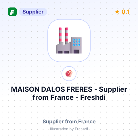 MAISON DALOS FRERES – summary card, no photo uploaded yet