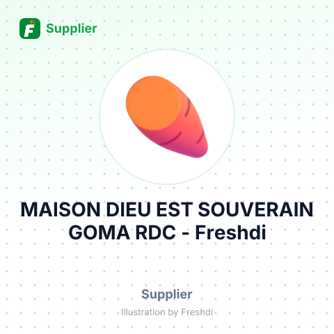 MAISON DIEU EST SOUVERAIN GOMA RDC – summary card, no photo uploaded yet