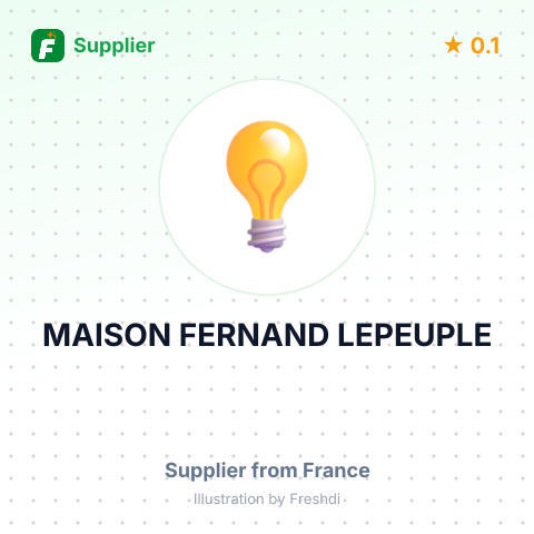 MAISON FERNAND LEPEUPLE – summary card, no photo uploaded yet