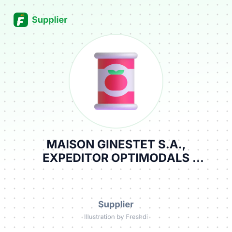 MAISON GINESTET S.A., EXPEDITOR OPTIMODALS INTERNATIONAL RENCENU – summary card, no photo uploaded yet