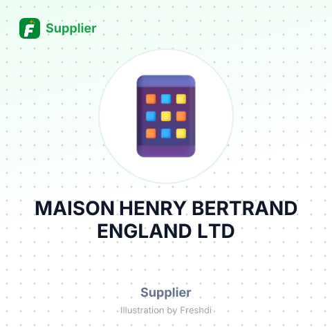 MAISON HENRY BERTRAND ENGLAND LTD – summary card, no photo uploaded yet