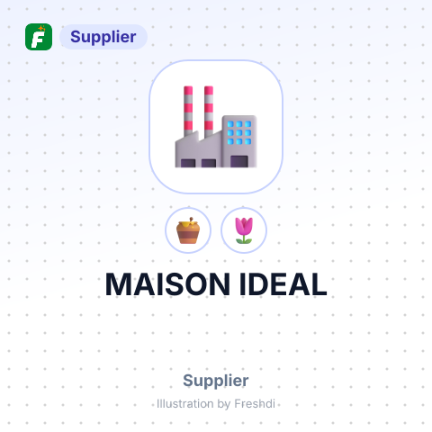 MAISON IDEAL – summary card, no photo uploaded yet