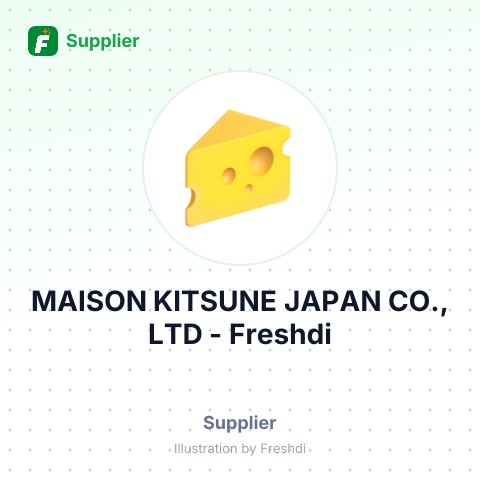 MAISON KITSUNE JAPAN CO., LTD – summary card, no photo uploaded yet