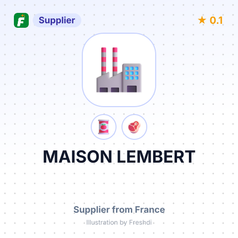 MAISON LEMBERT – summary card, no photo uploaded yet
