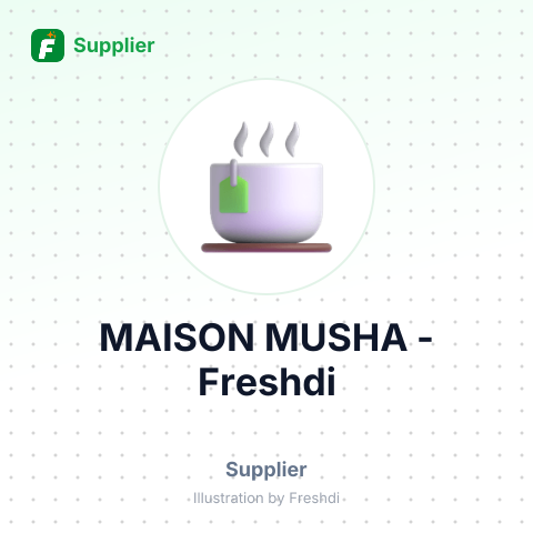 MAISON MUSHA – summary card, no photo uploaded yet